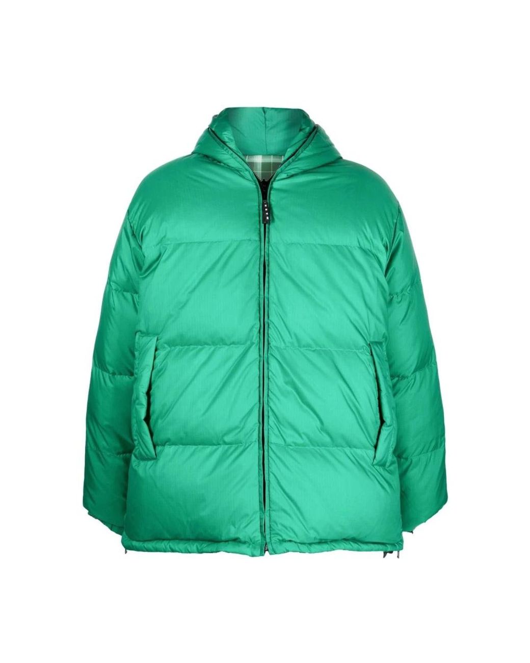 Marni Green Down Jackets for men
