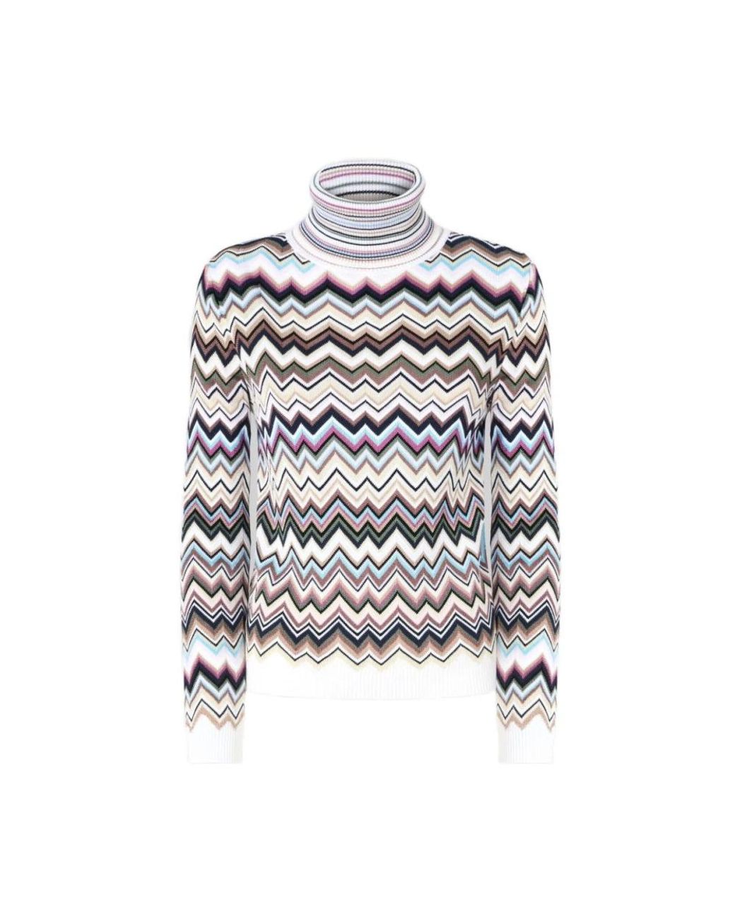 Missoni White Turtlenecks