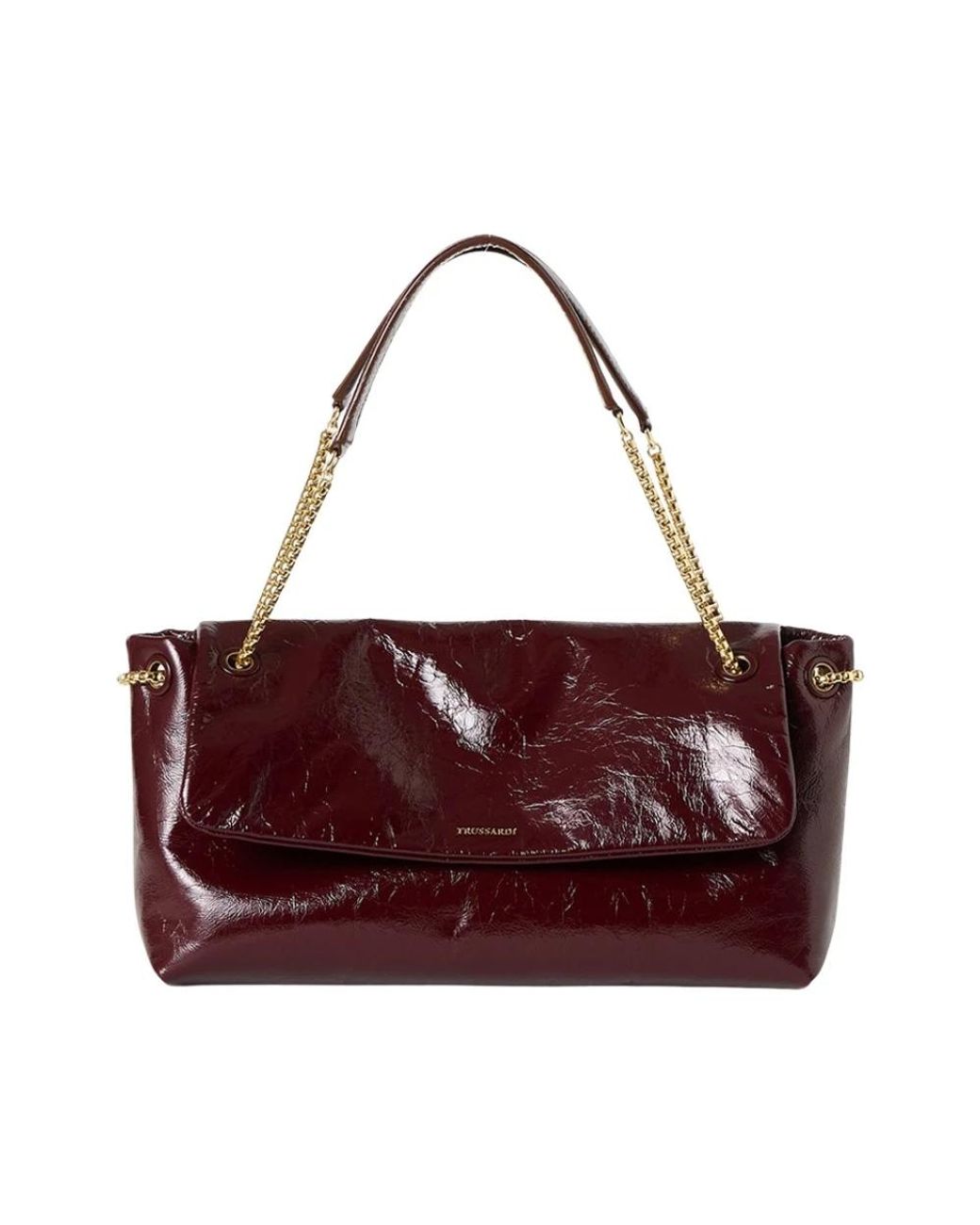 Trussardi Purple Shoulder Bags