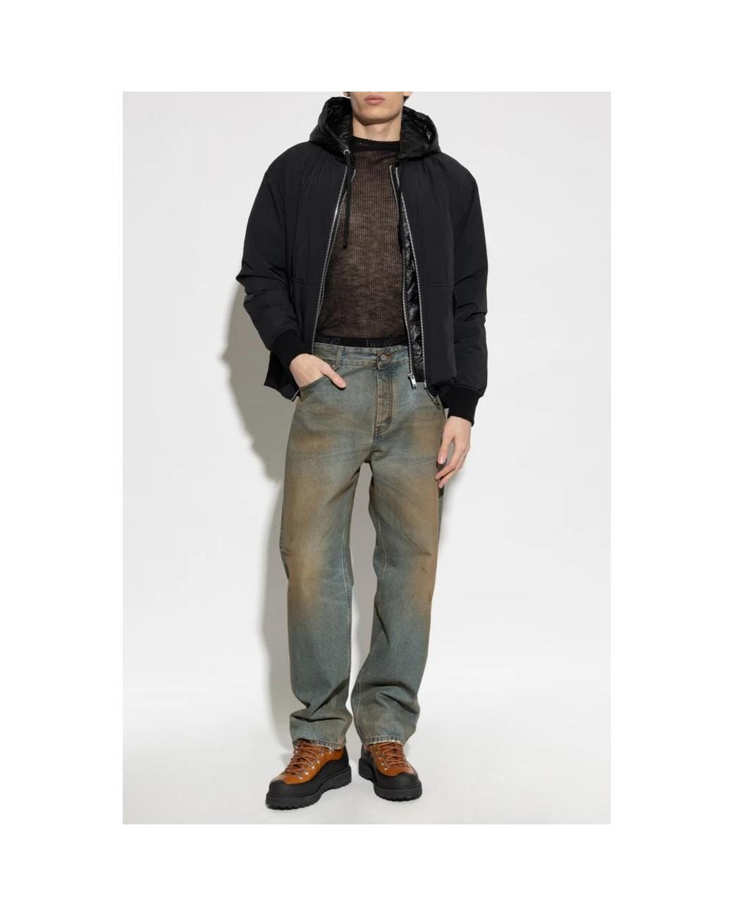 Moose Knuckles Blue Down Jackets for men