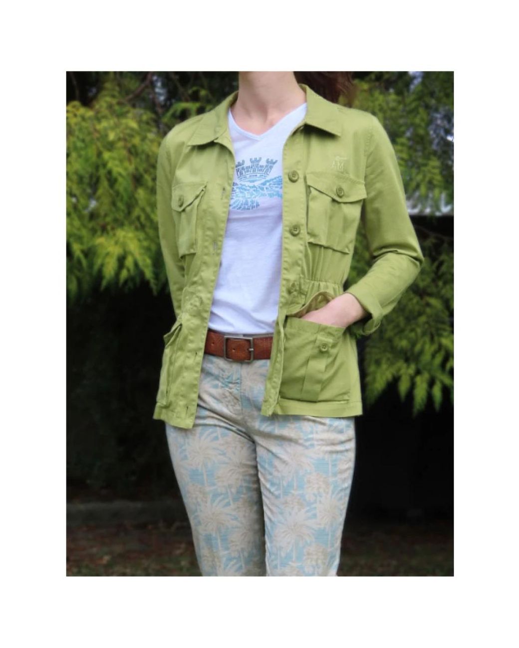 Aeronautica Militare Green Light Jackets