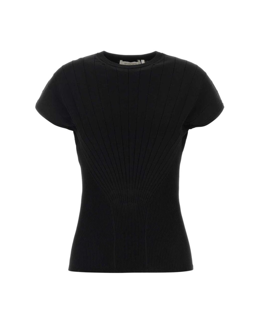 Sportmax Black T-Shirts