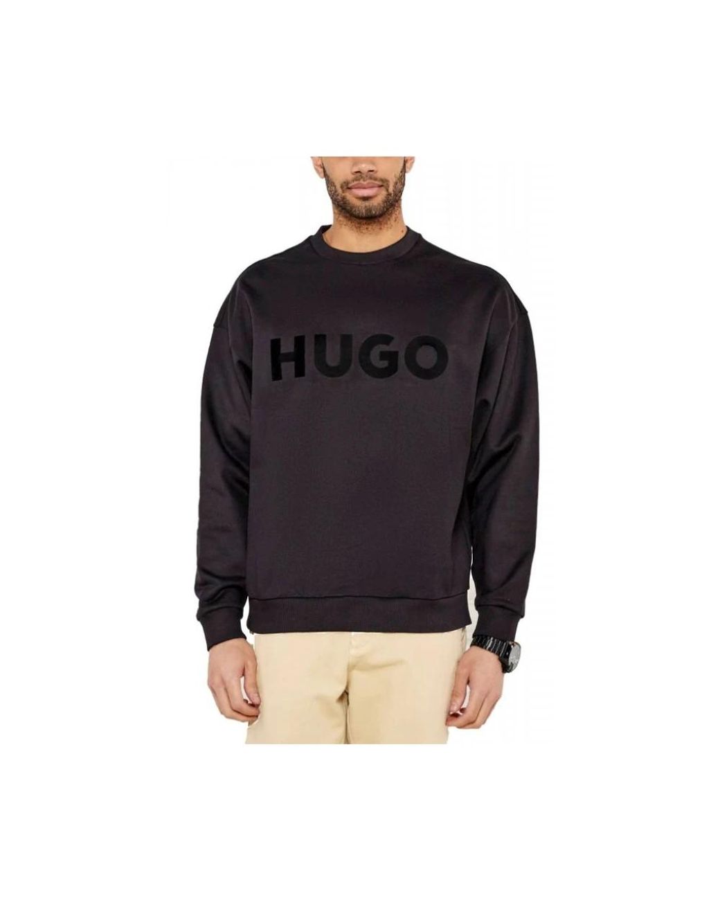 HUGO Black Sweatshirts for men