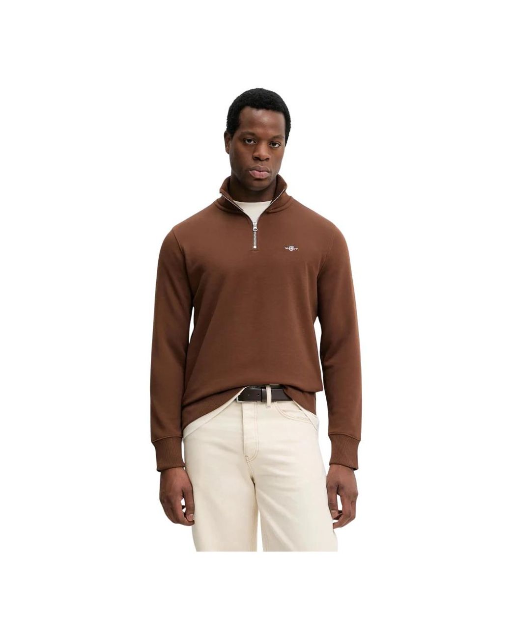 Zip-Throughs Gant pour homme en coloris Brown