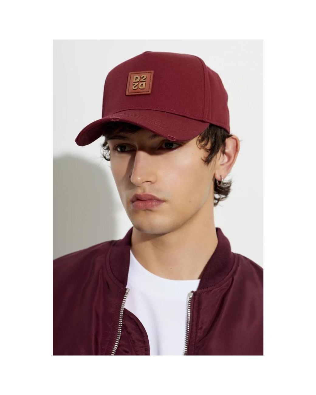 Caps di DSquared² in Red da Uomo