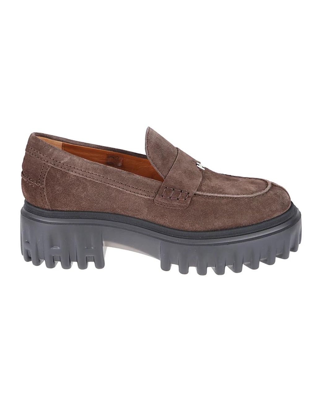 Hogan Brown Loafers