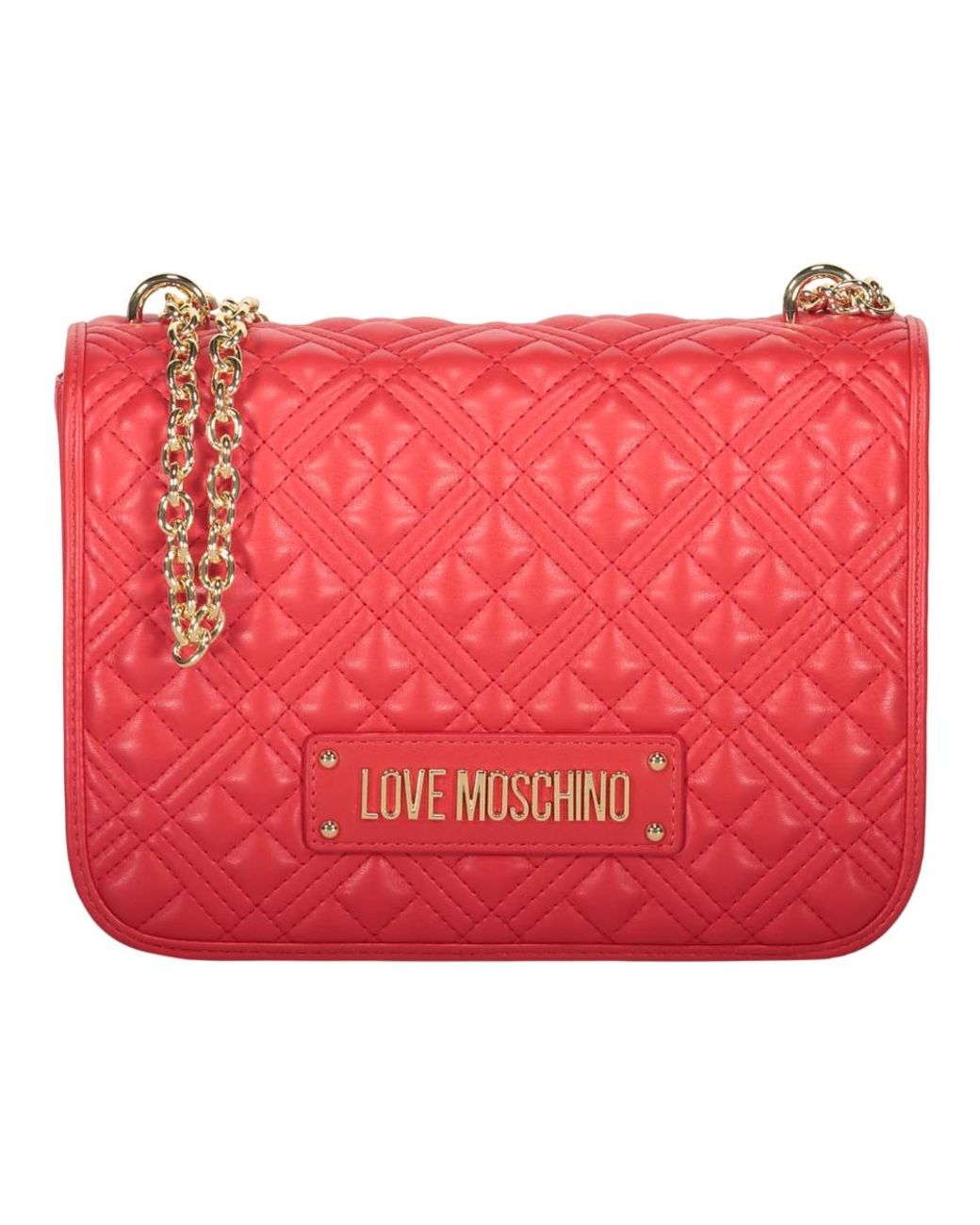 Love Moschino Red Shoulder Bags