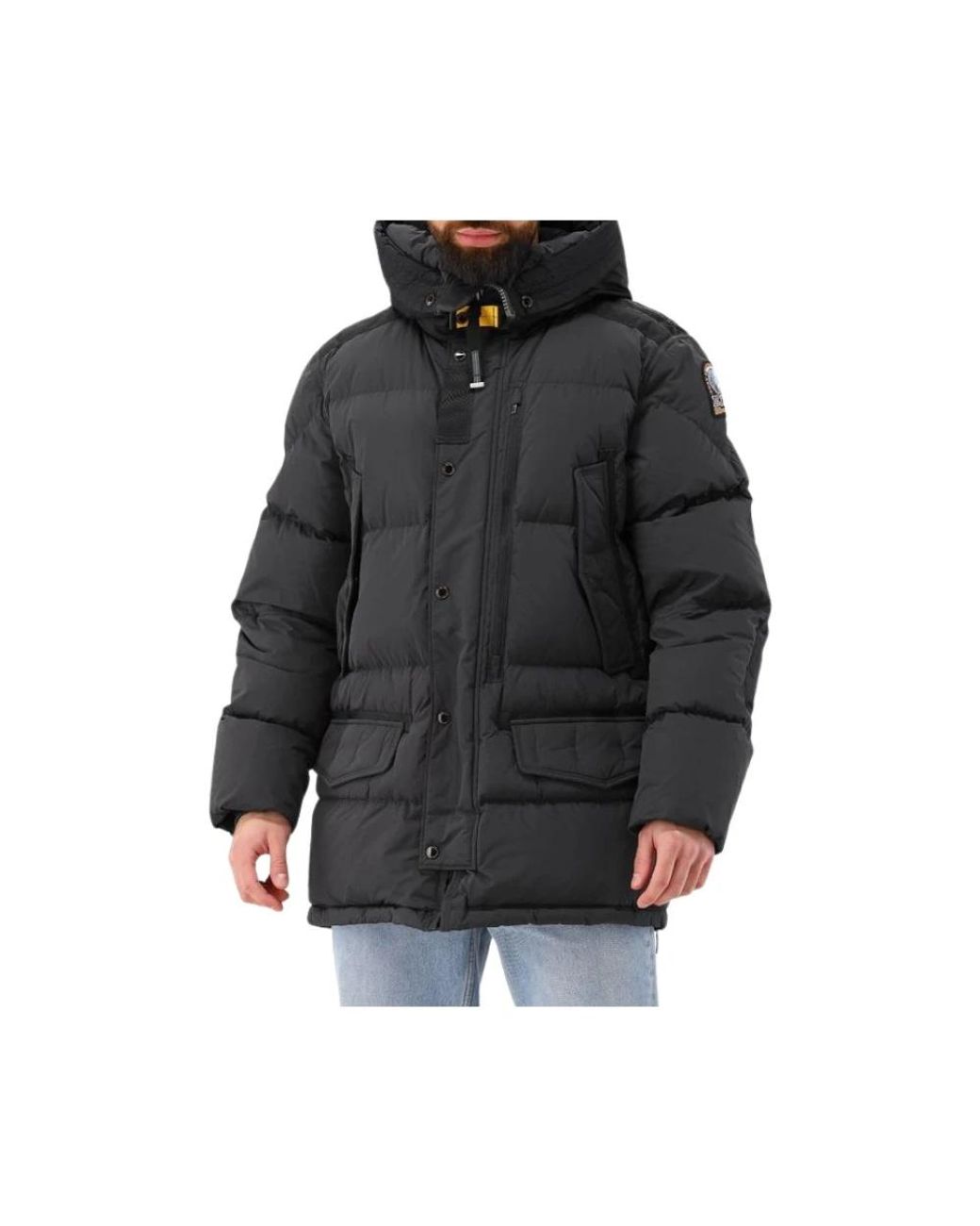 Parajumpers Black Winter Jackets for men