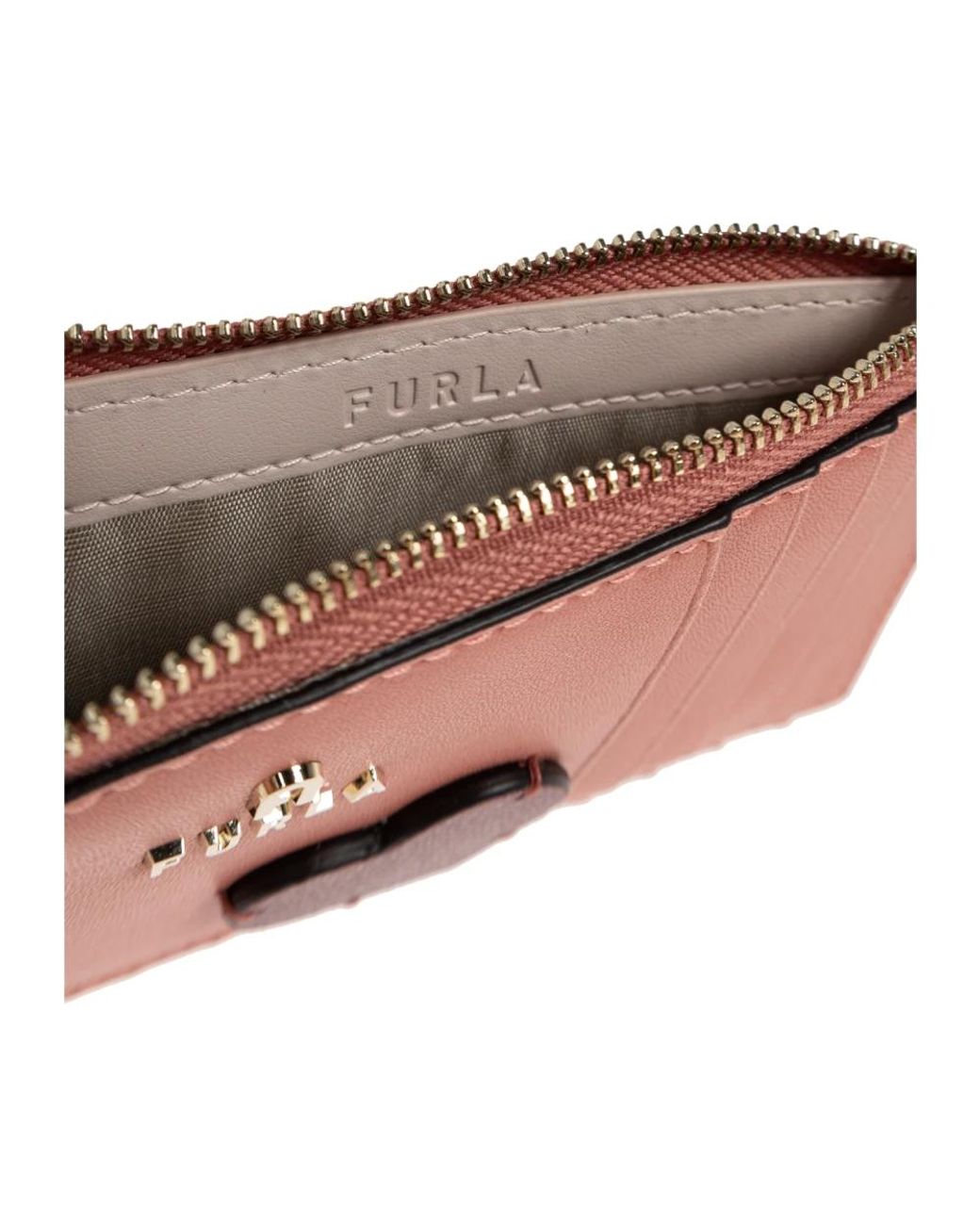 Furla Pink Camelia Kartenetui Medium