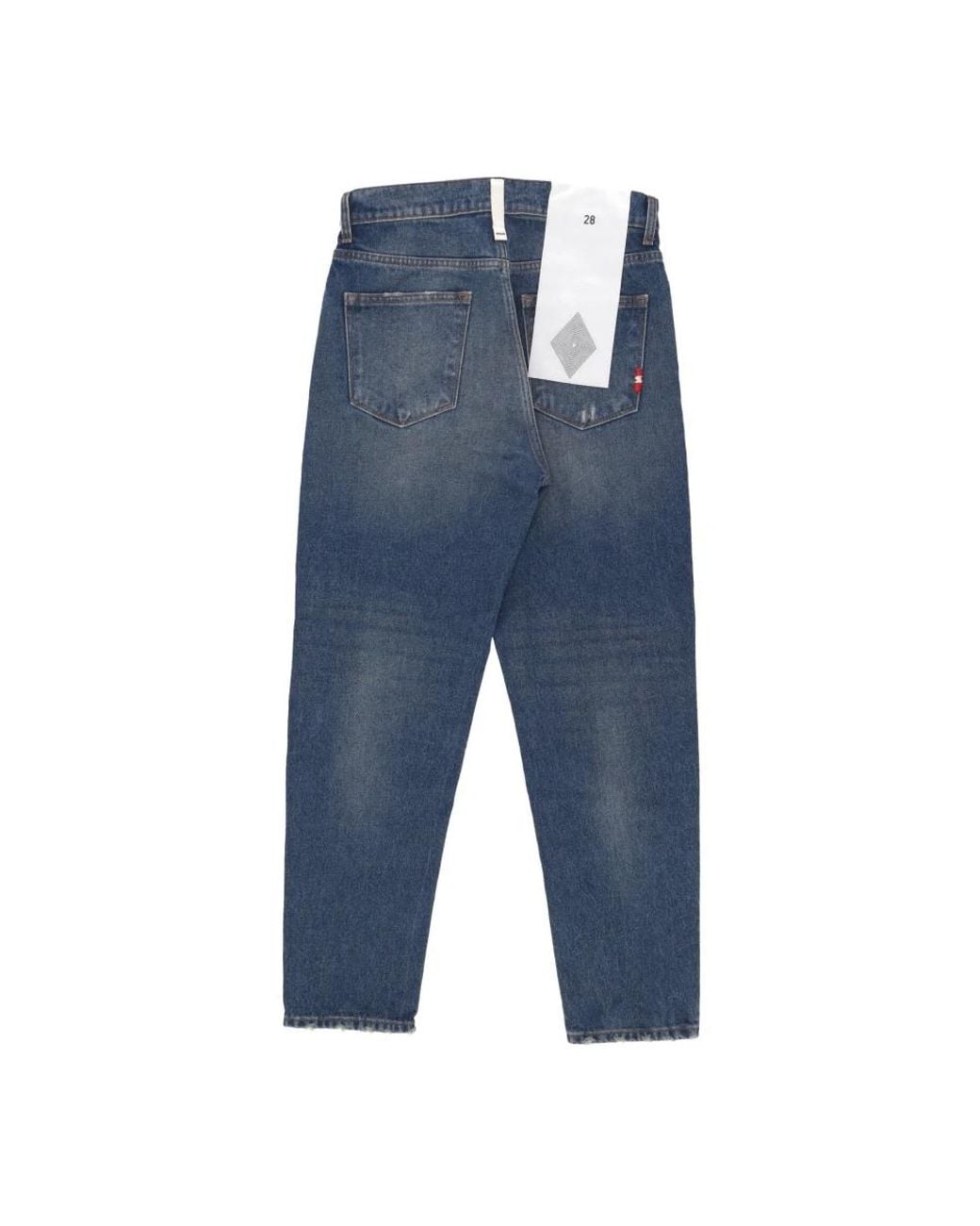 AMISH Blue Straight Fit Jeans for men