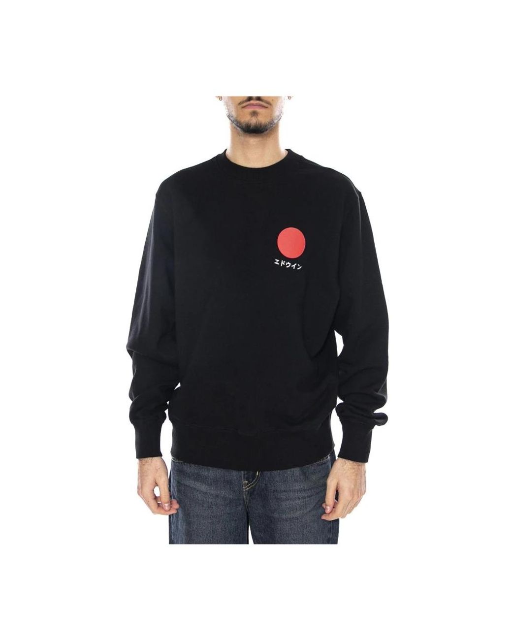 Sweatshirts Edwin pour homme en coloris Black