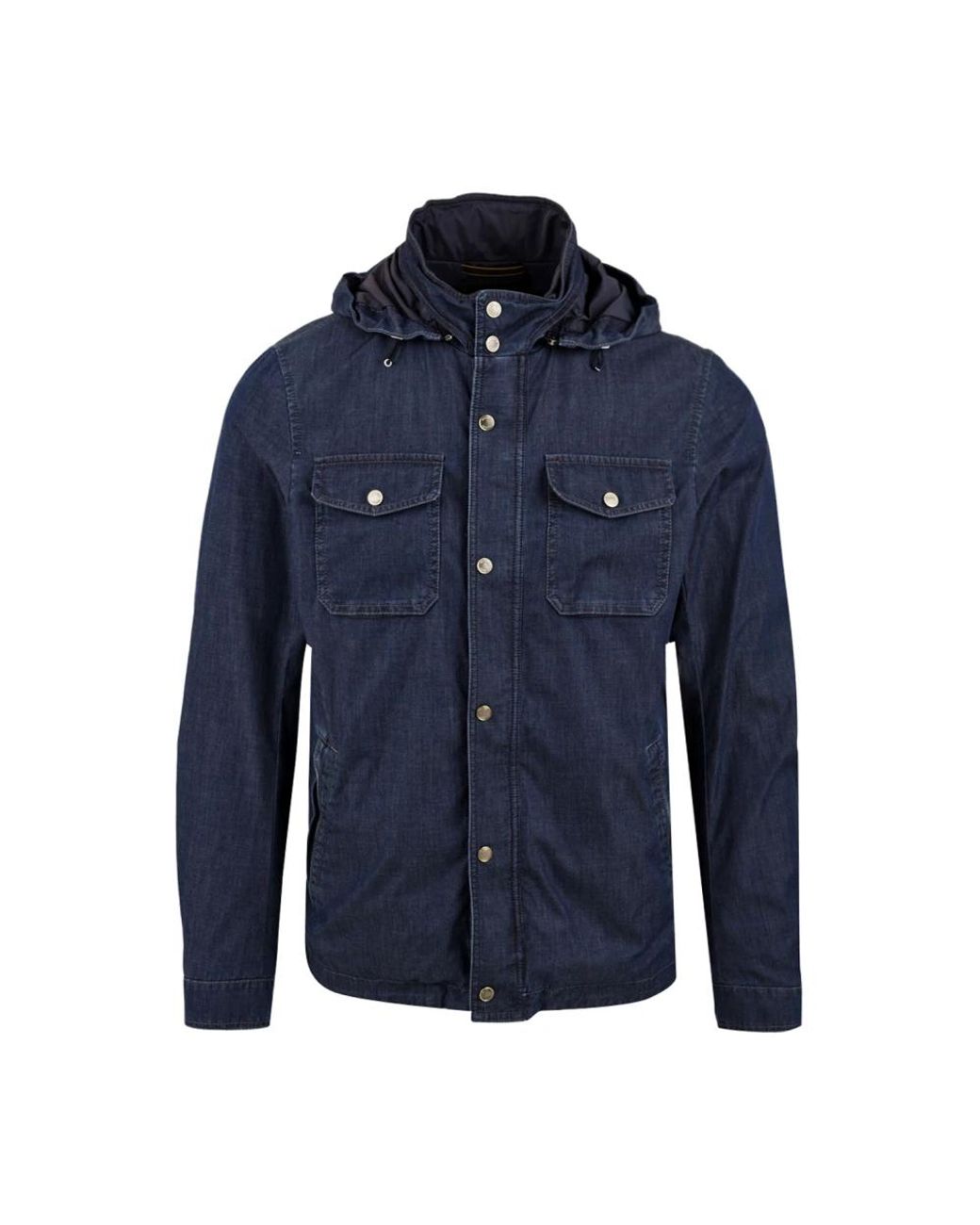 Denim Jackets Moorer pour homme en coloris Blue