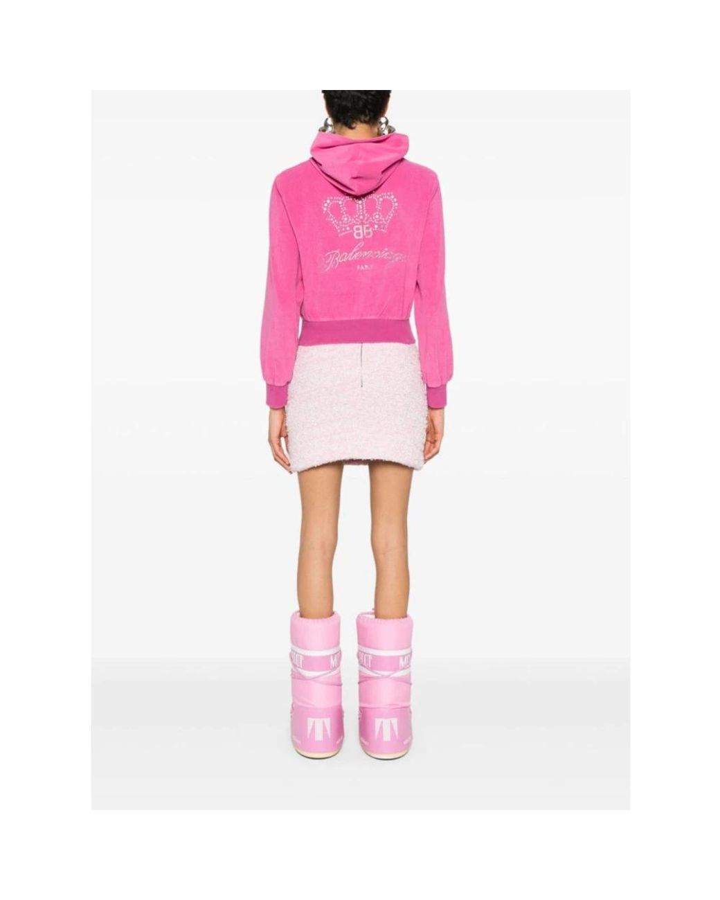 Balenciaga Pink Zip-Throughs