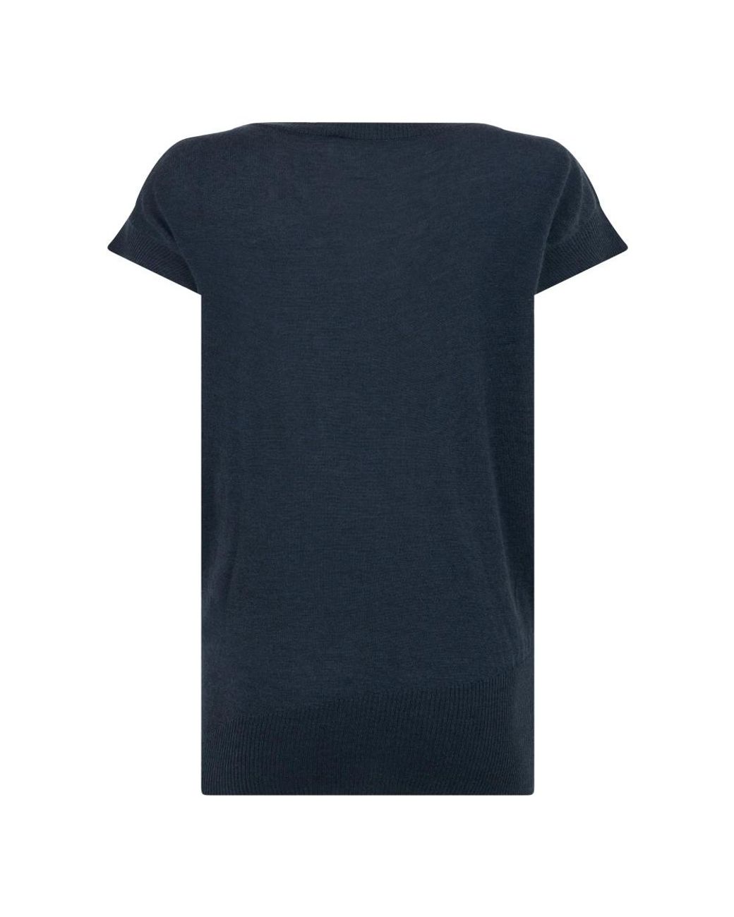 Moorer Blue Round-Neck Knitwear