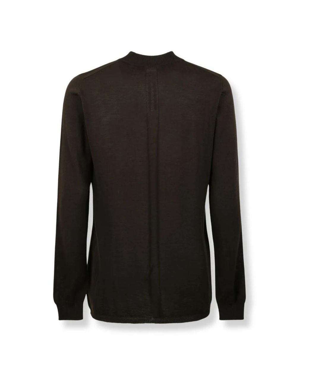 Rick Owens Black Round-Neck Knitwear for men