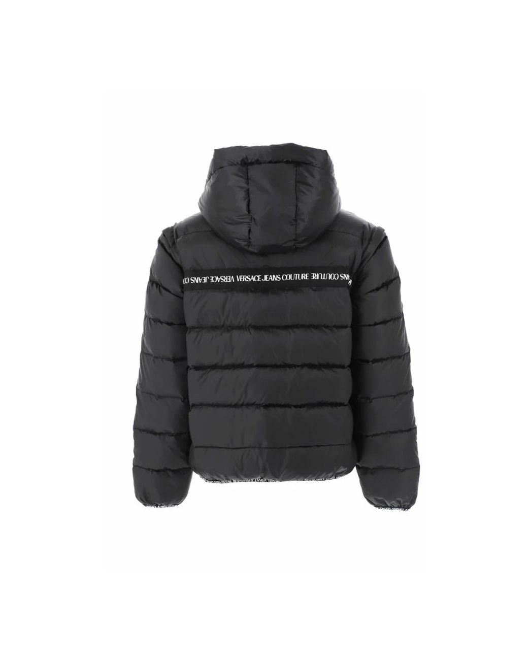 Versace Jeans Couture Black Down Jackets for men