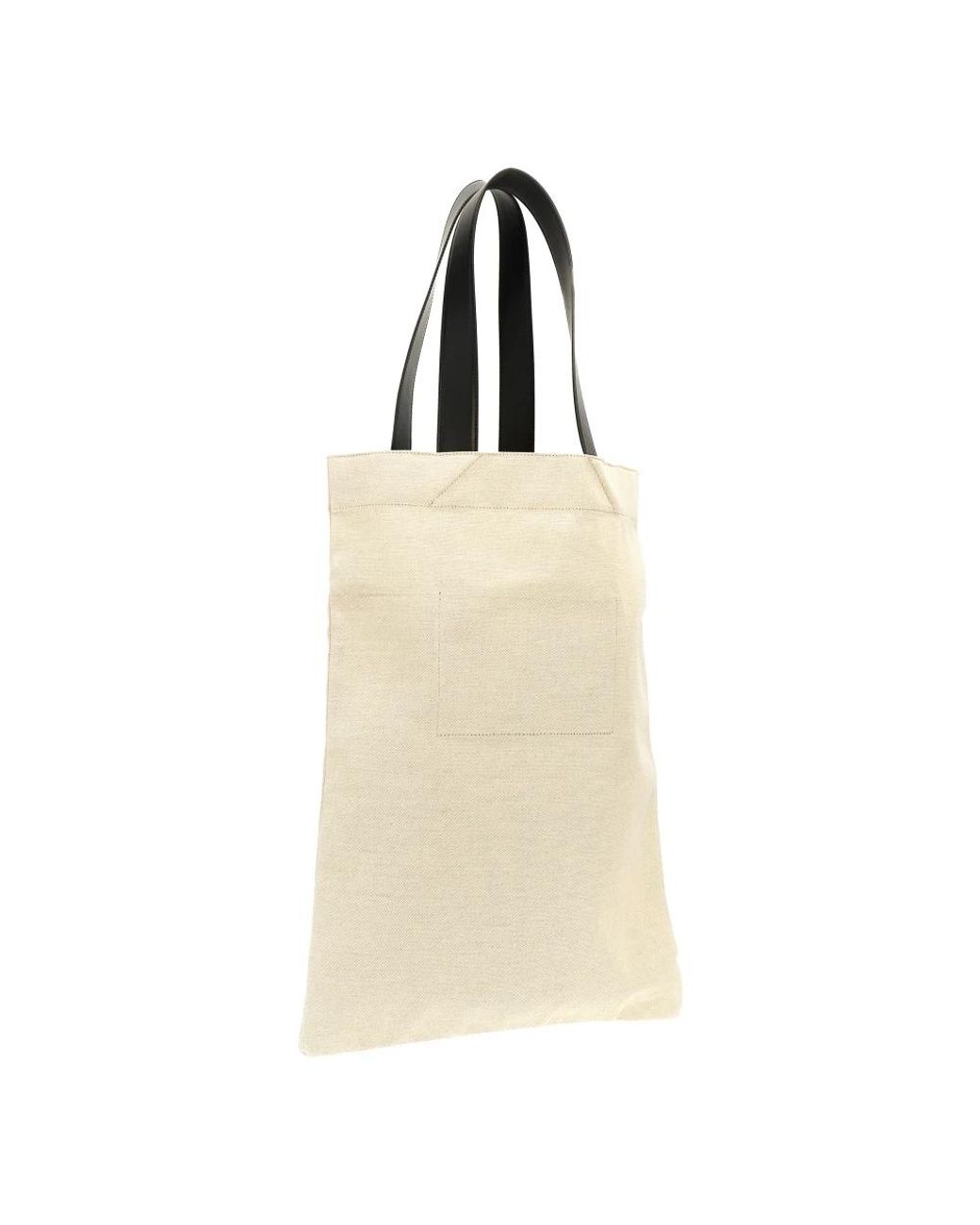 Jil Sander Natural Flat Shopper