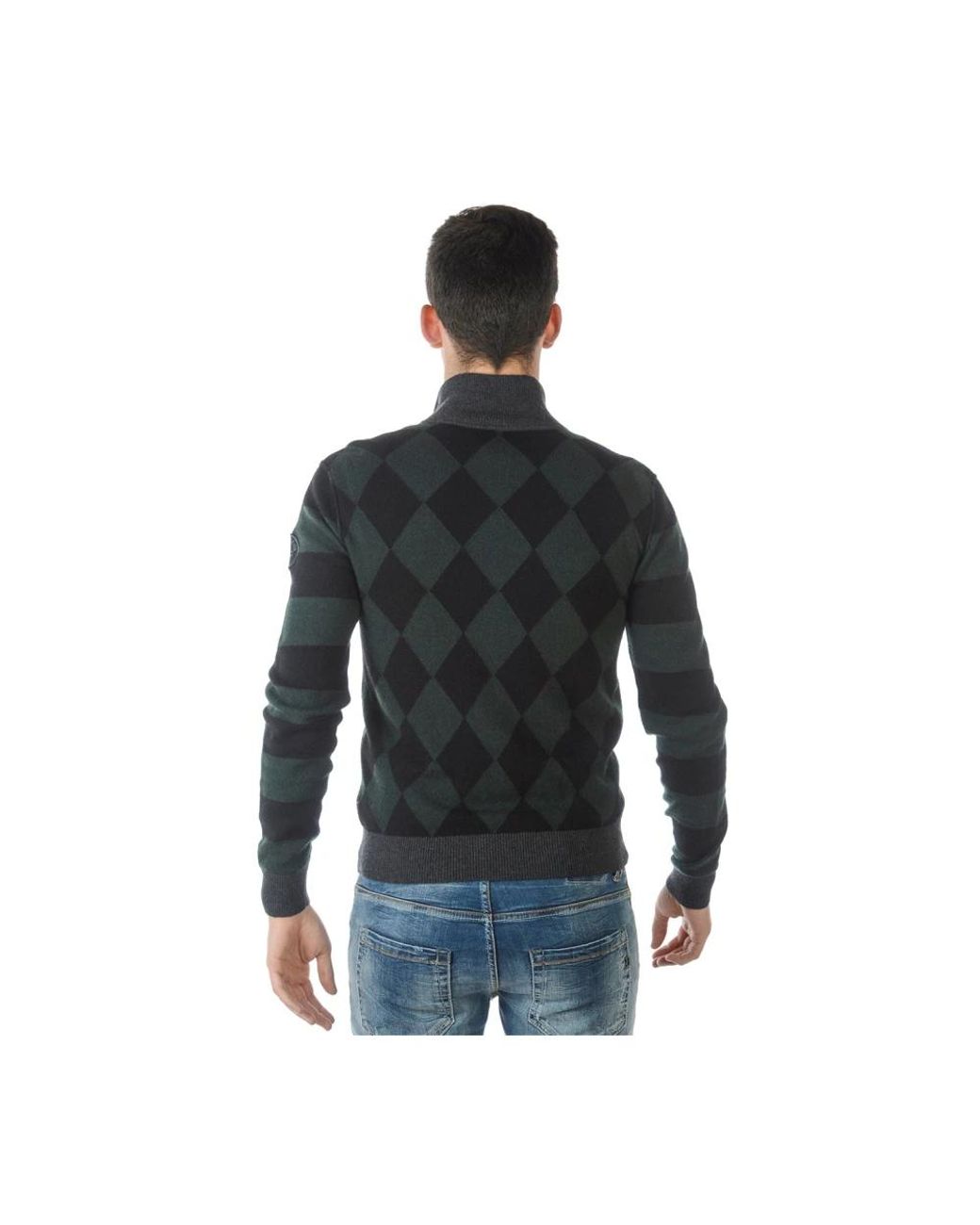 Armani Jeans Black Zip-Throughs for men