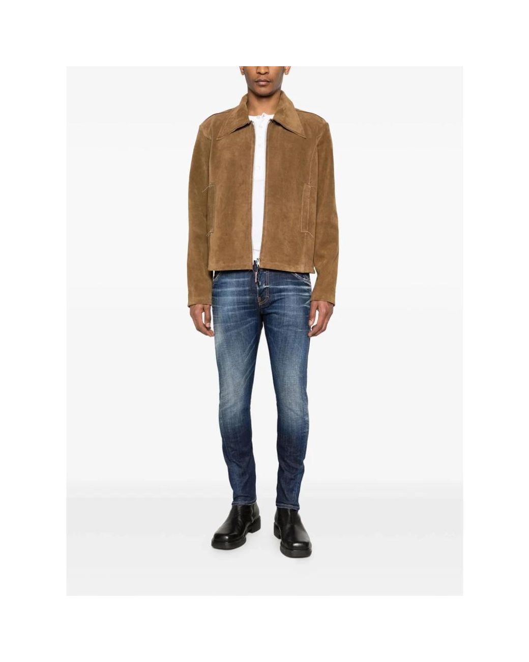 DSquared² Blue Slim Fit Jeans for men