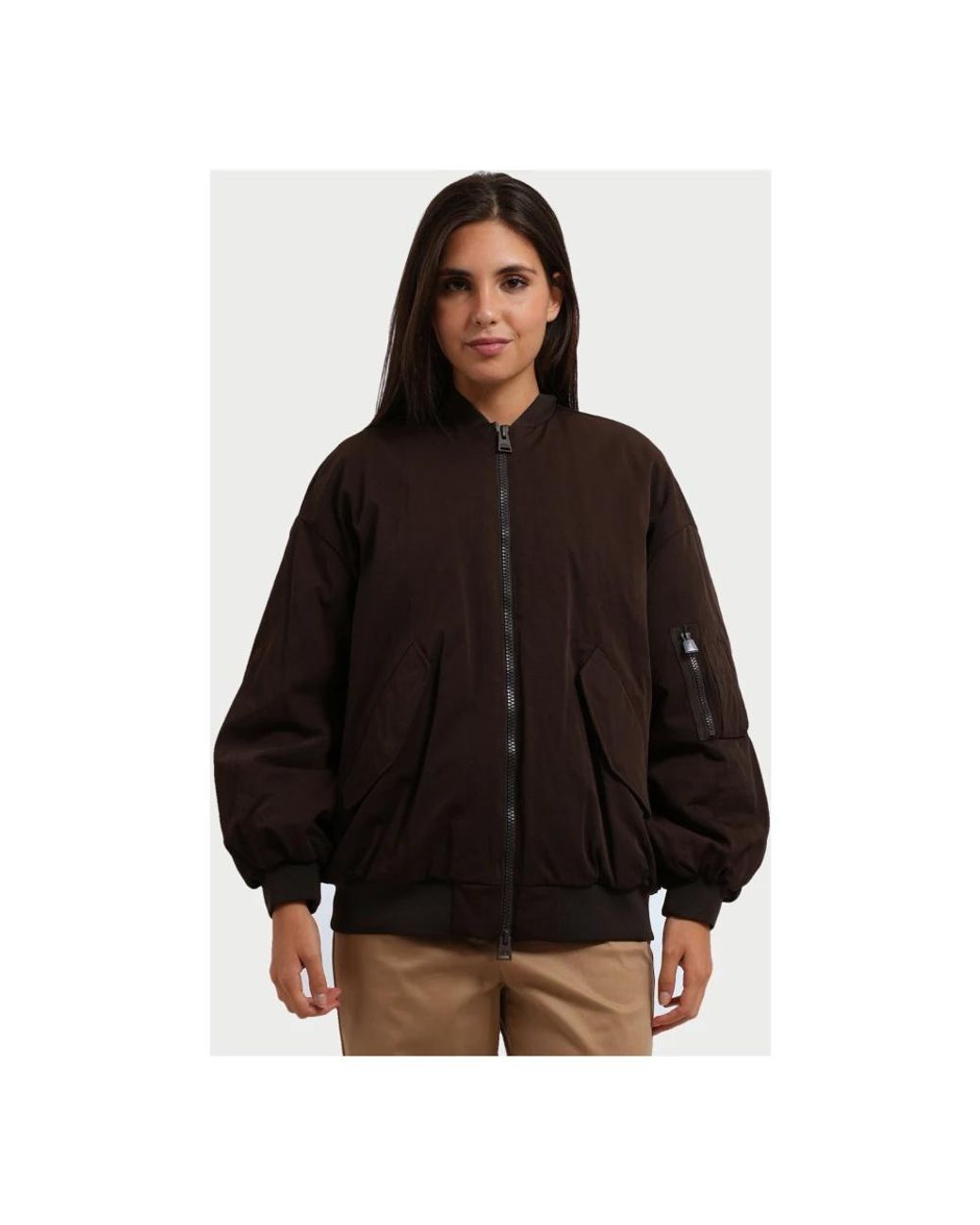 ARMANI EXCHANGE Black Bomber Jackets