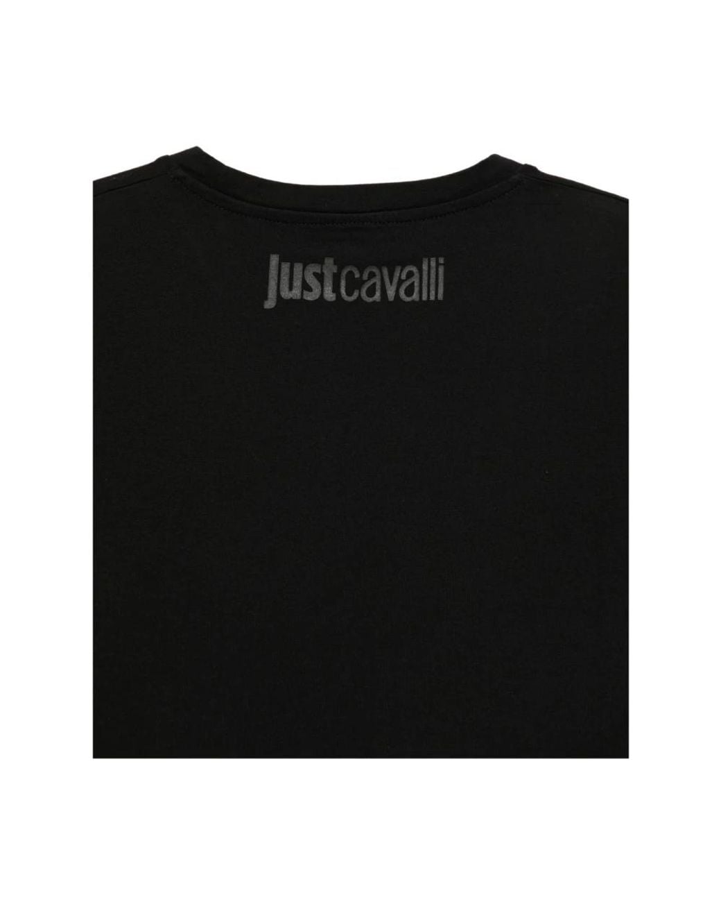 Just Cavalli Black T-Shirts for men
