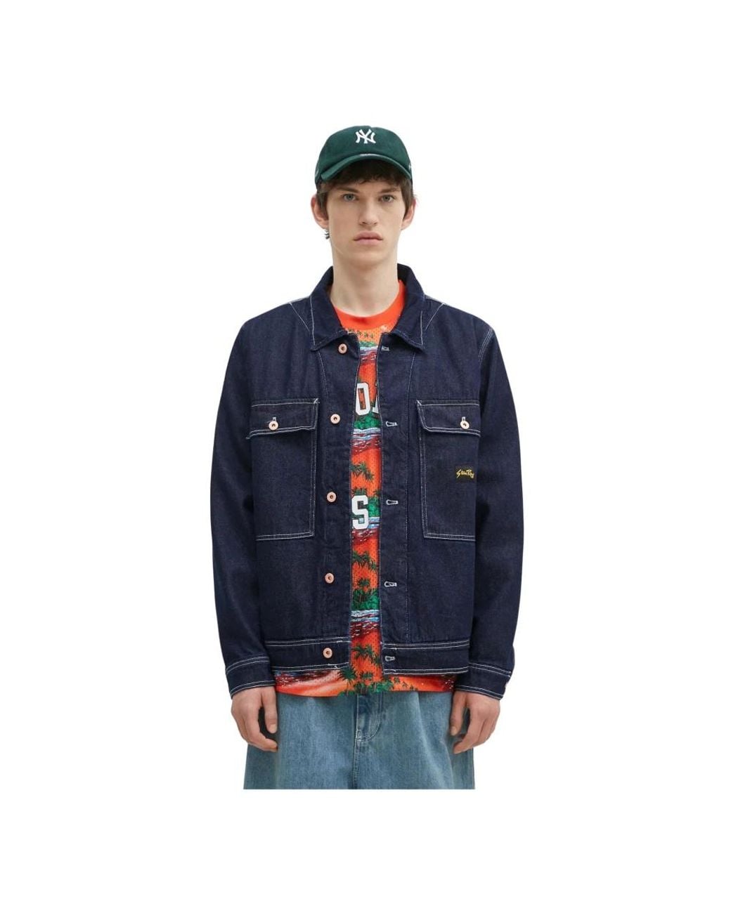 Stan Ray Trucker Jacket in het Blue voor heren