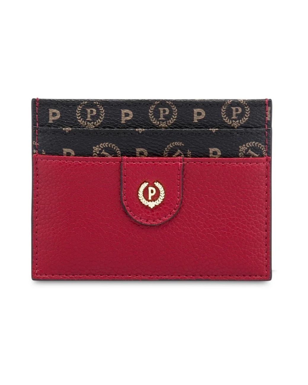Wallets & Cardholders Pollini en coloris Red