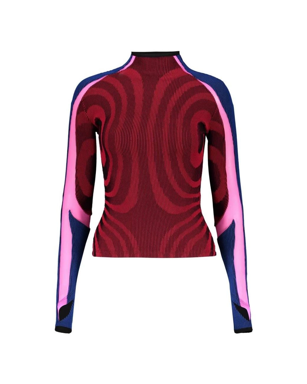 PAOLINA RUSSO Red Turtlenecks