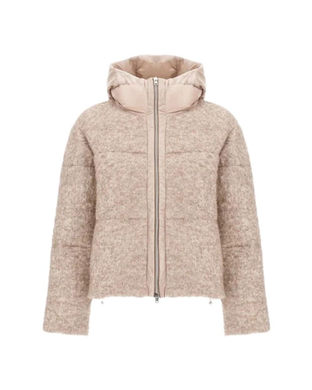 Down Jackets Herno en coloris Natural