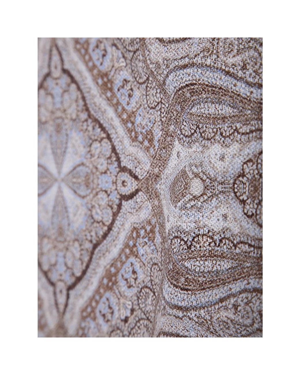 Dell'Oglio Gray Silk Scarves for men