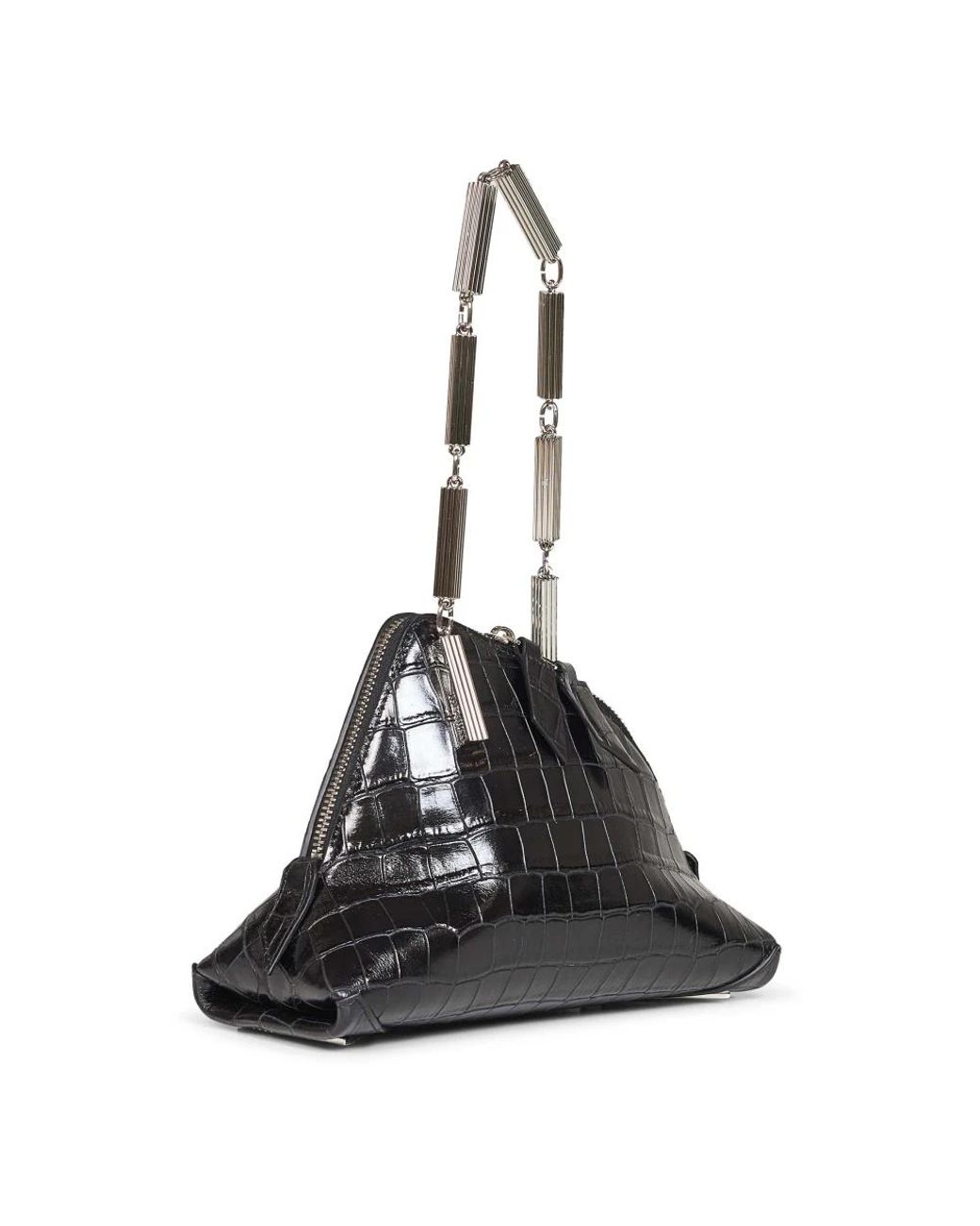 The Attico Black Shoulder Bags