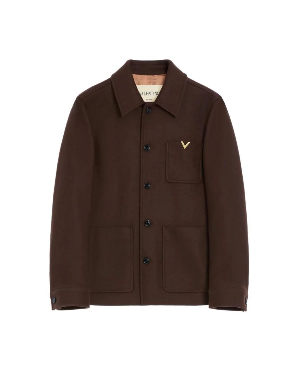 Valentino Garavani Brown Light Jackets for men