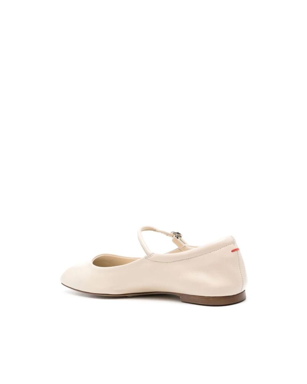 Aeyde White Ballerinas