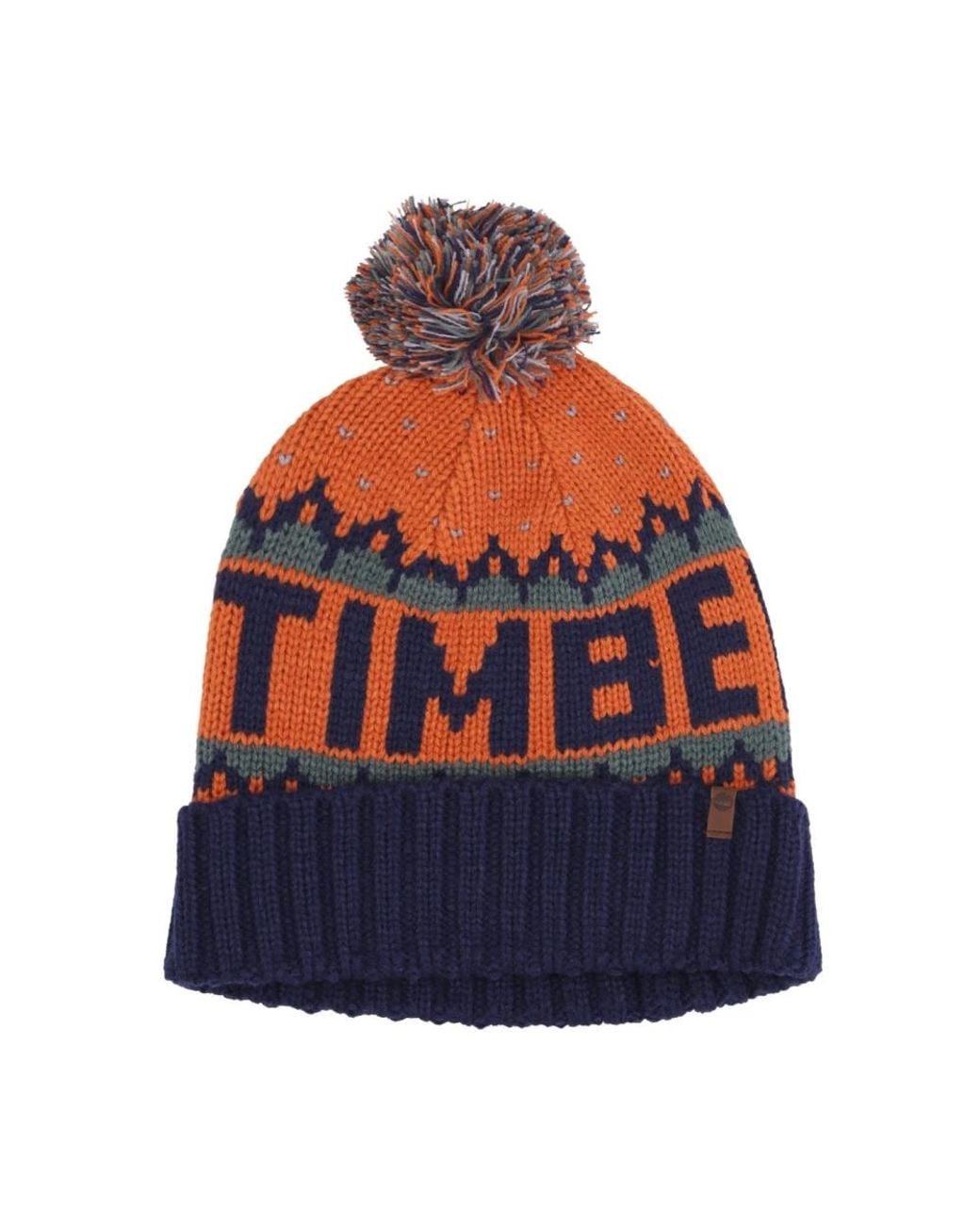 Beanies Timberland de hombre de color Blue