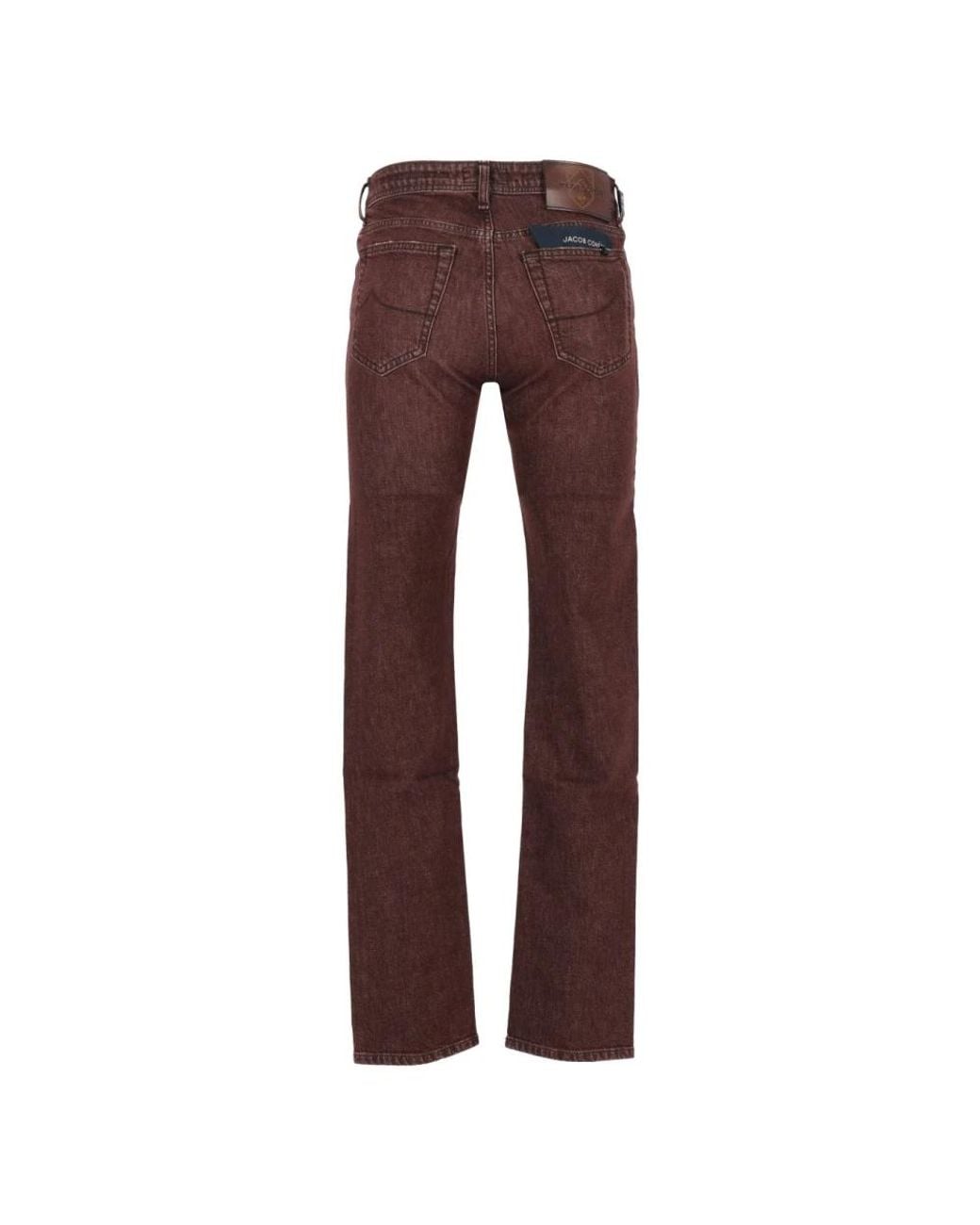 Jacob Cohen Brown Slim Fit Jeans for men