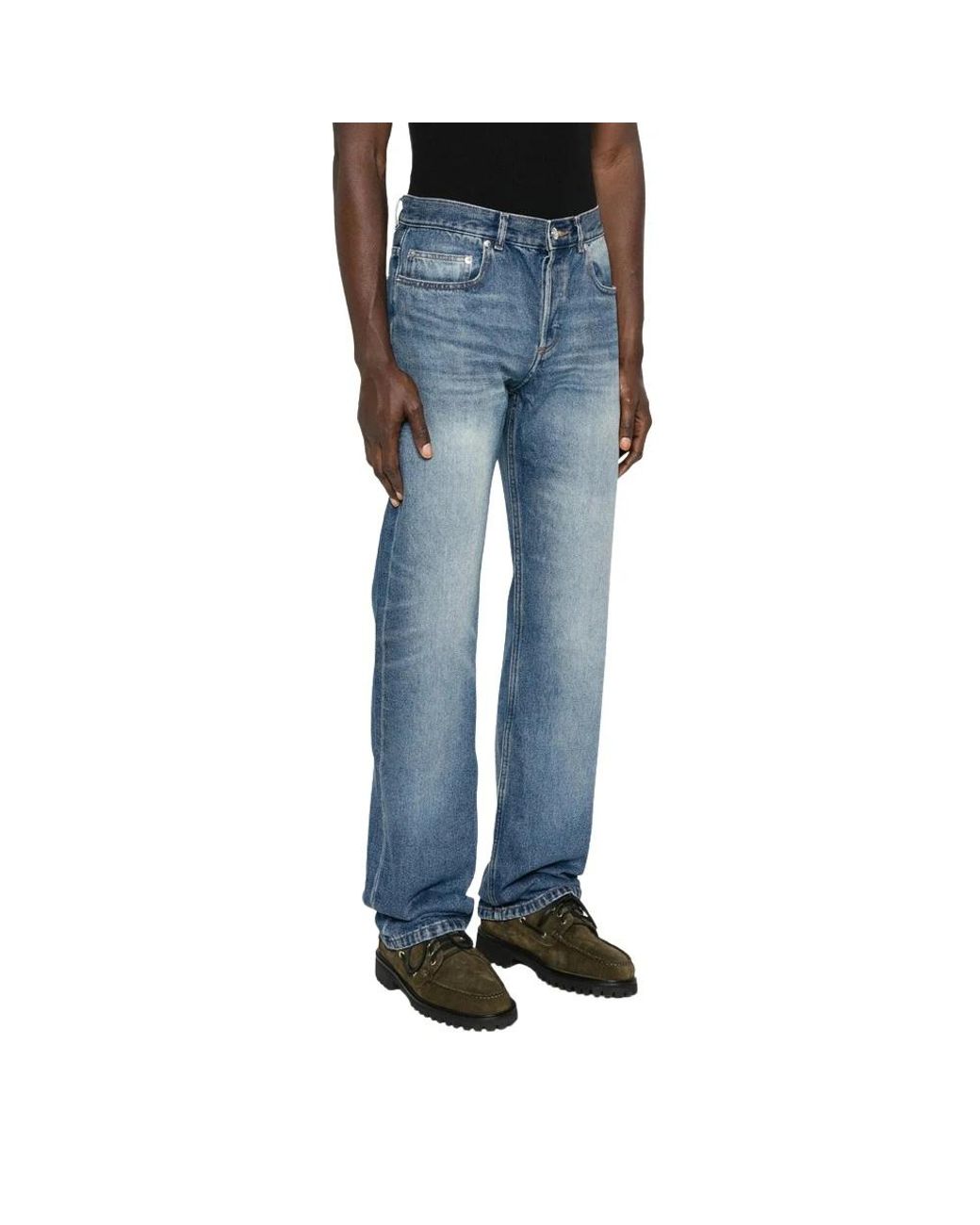 A.P.C. Jeans ,Blauw ,Katoen Rescue Jeans in het Blue voor heren
