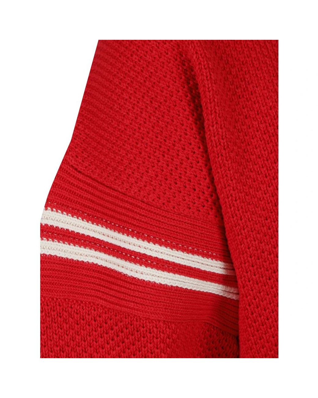 Golden Goose Deluxe Brand Red Round-Neck Knitwear