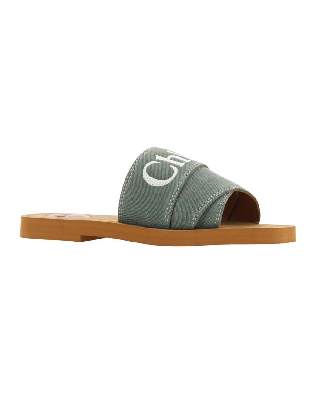 Chloé Green Sliders for men