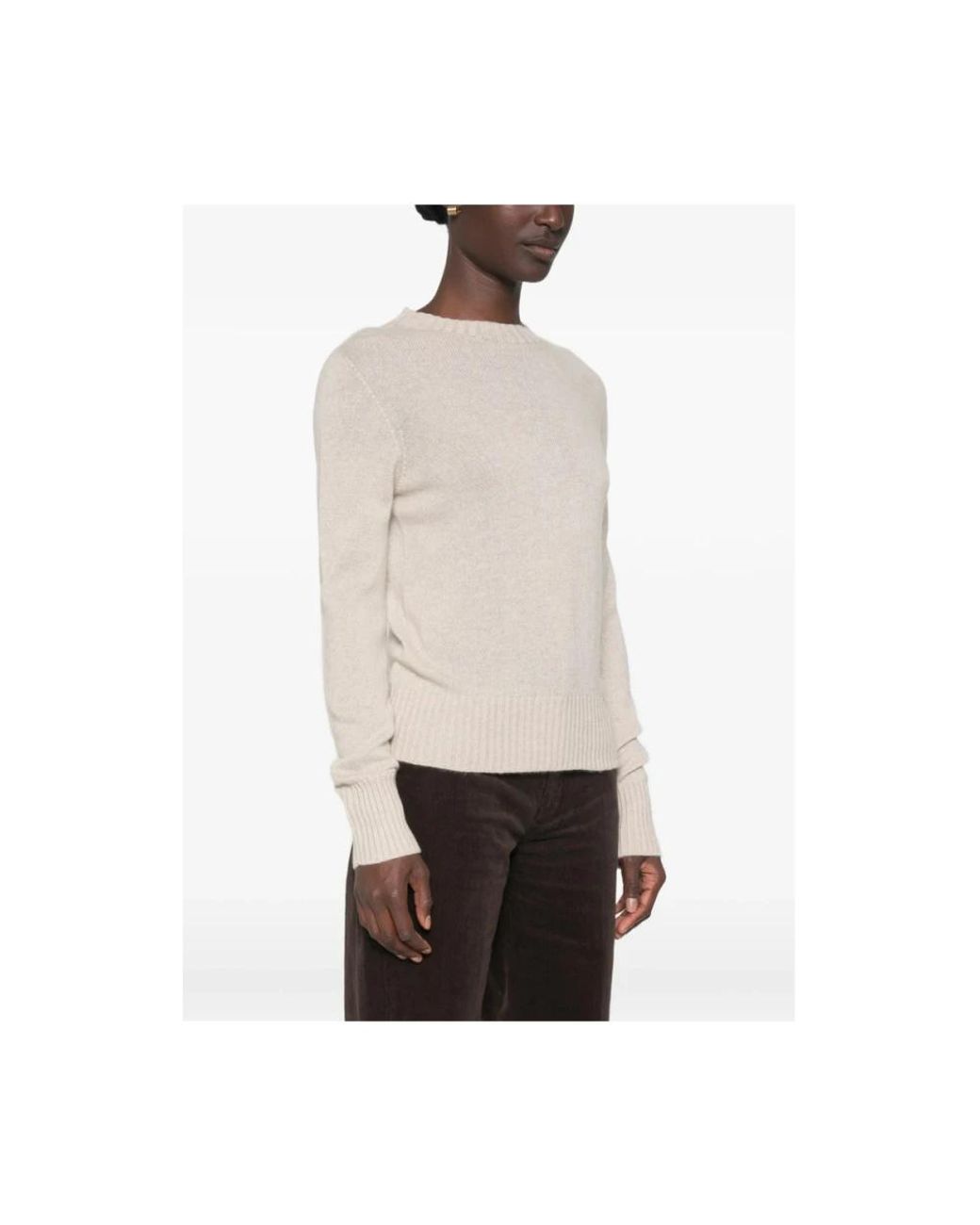 Aragona White Cashmere Knitwear