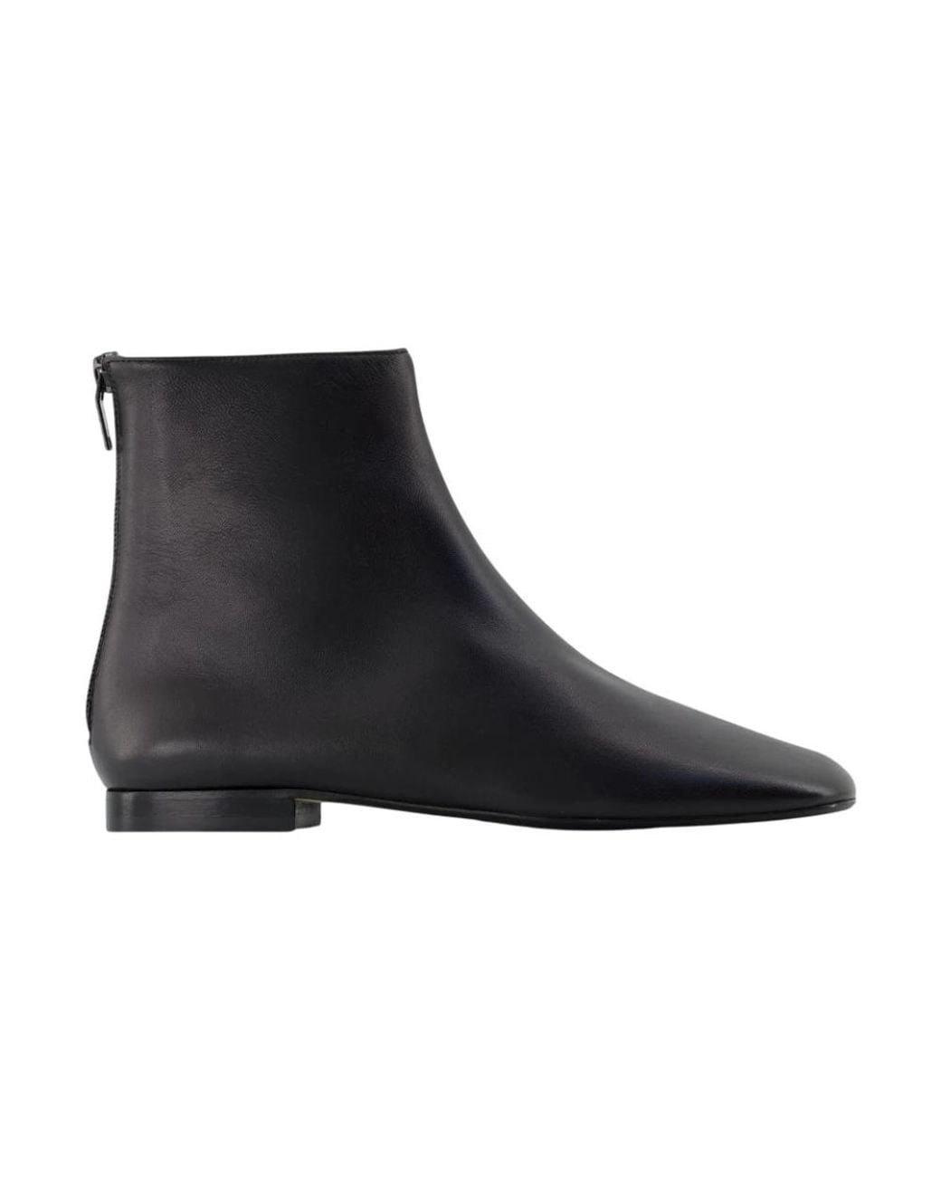 Totême Black Ankle Boots