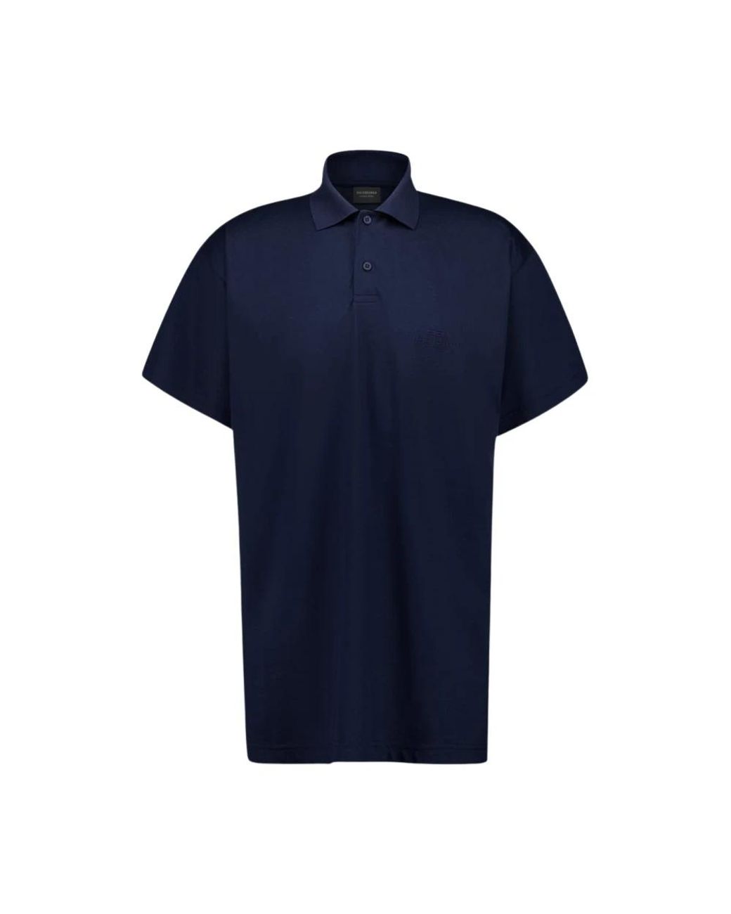 Balenciaga Blue Polo Shirts for men
