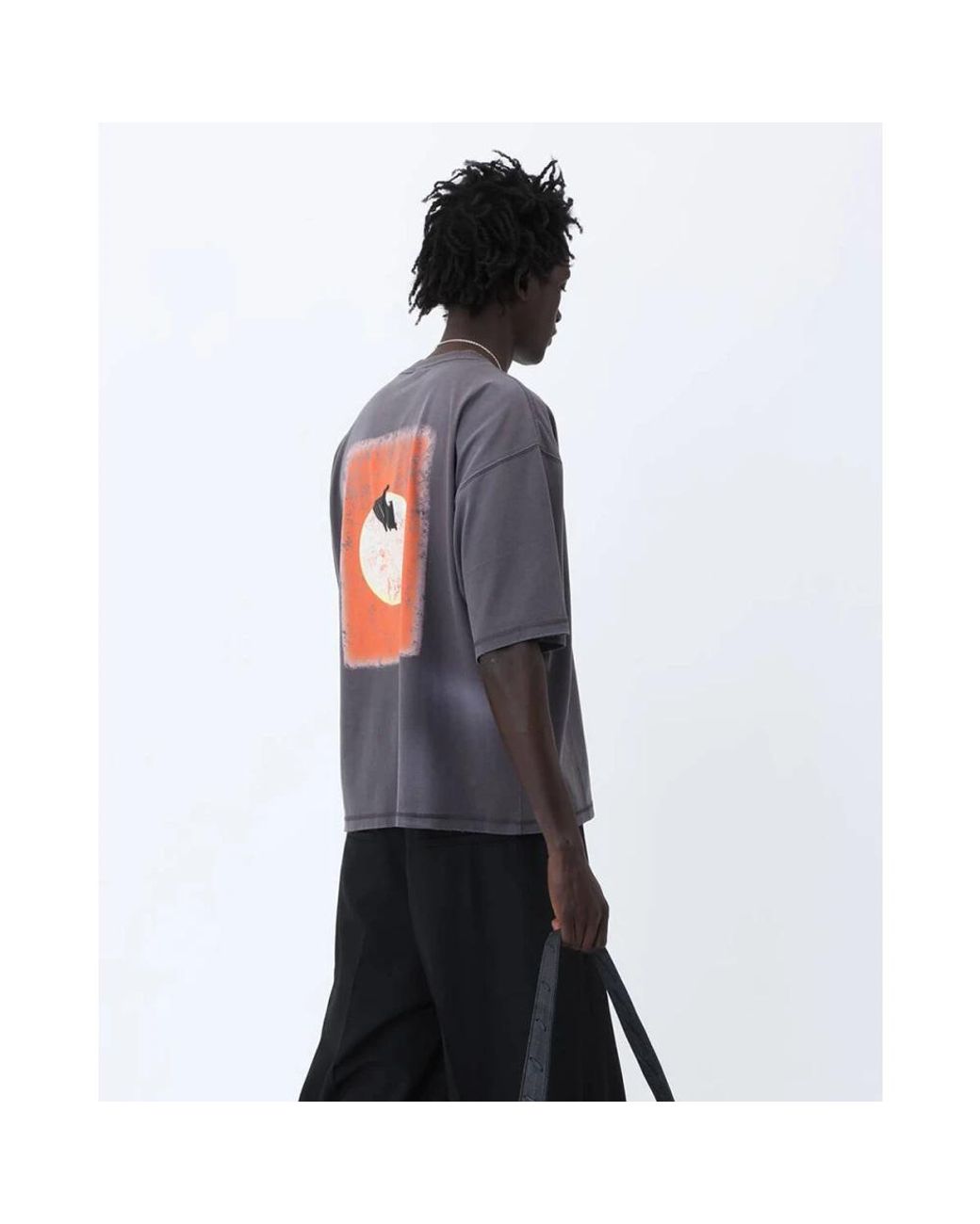 T-Shirts Won Hundred de hombre de color Gray