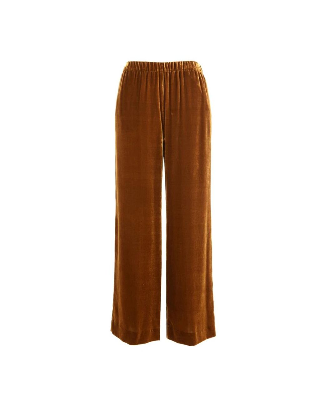 Aspesi Broeken ,Bruin ,Katoen Wijde Broek in het Brown