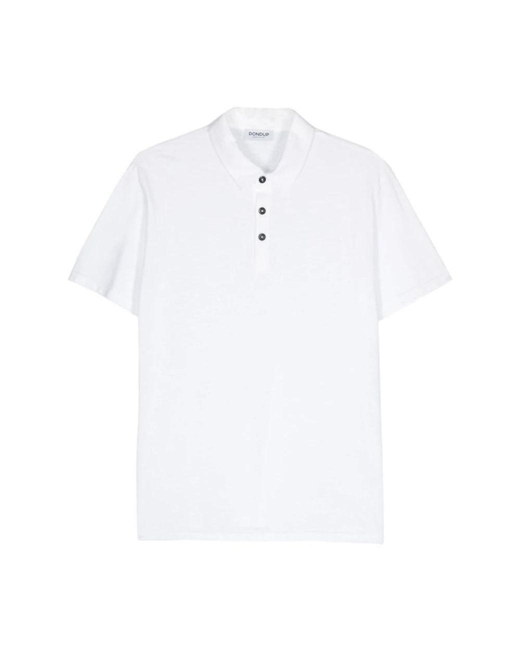 Dondup White Polo Shirts for men