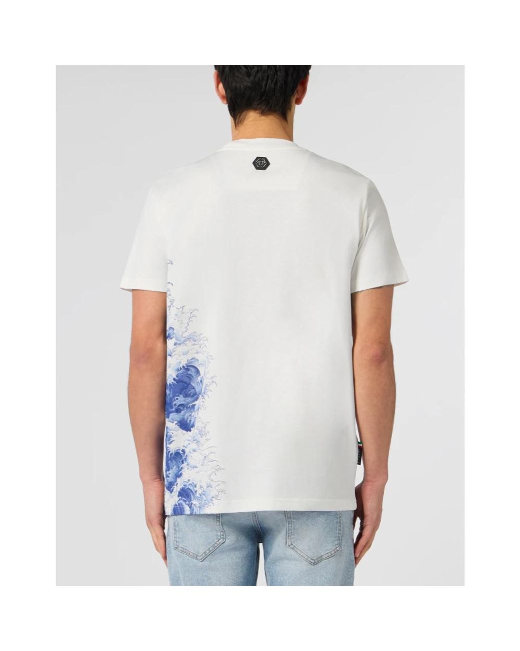 Philipp Plein Blue T-Shirts for men