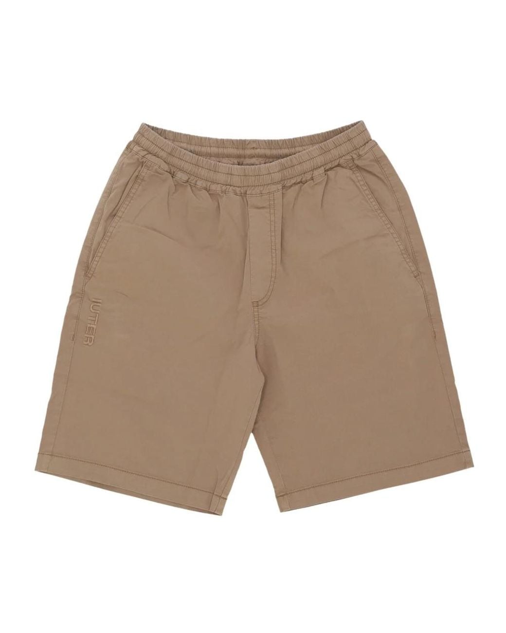 Iuter Brown Casual Shorts for men