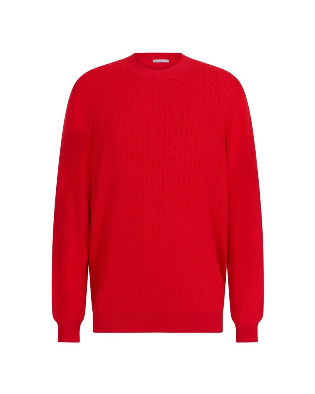 Malo Red Round-Neck Knitwear for men