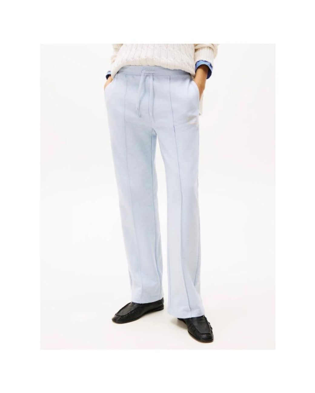 Tommy Hilfiger Blue Straight Trousers