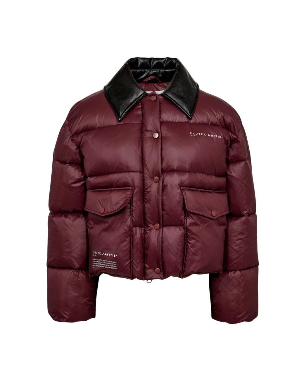Haute L'Amitié Red Winter Jackets