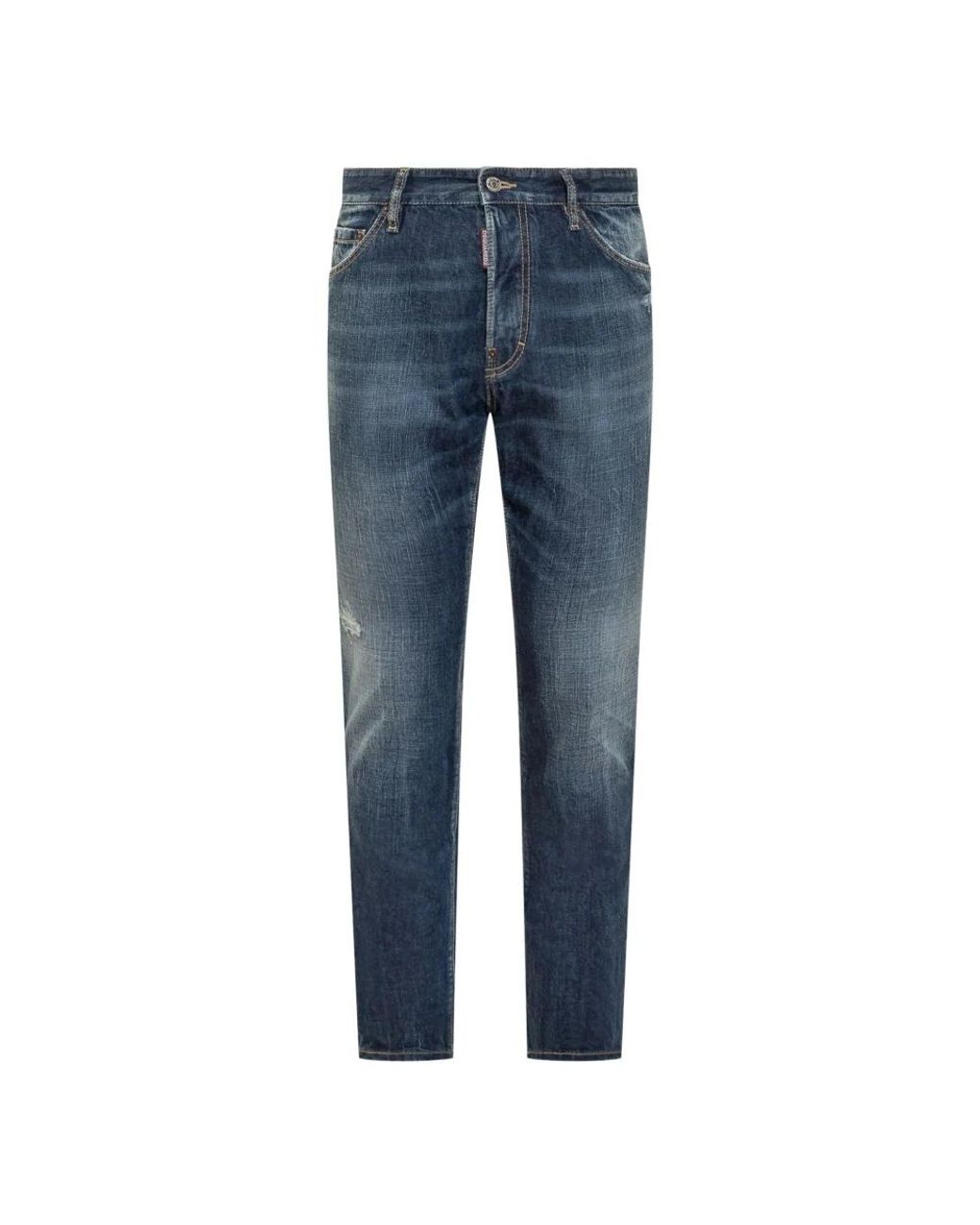 DSquared² Jeans ,Blauw ,Cool Guy Distressed Gewassen Jeans in het Blue voor heren
